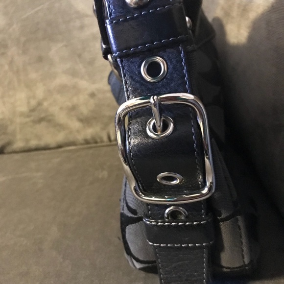 Coach black hobo style F12657 - Picture 4 of 7